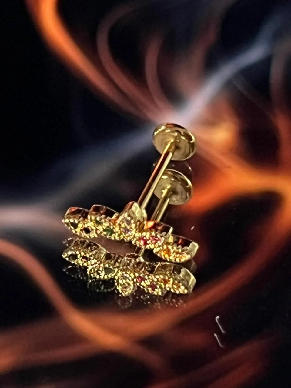 Joyería piercing titanio